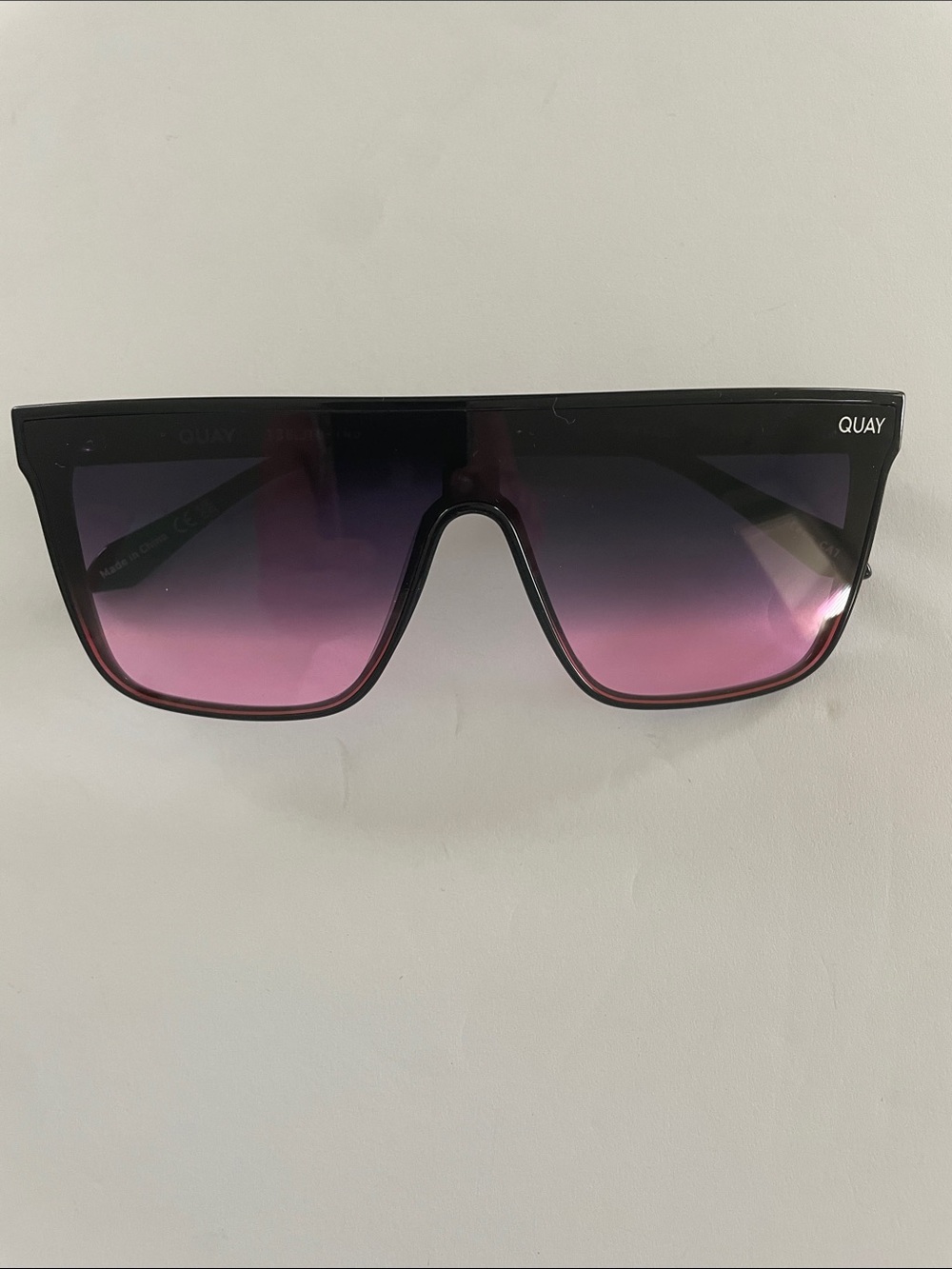 NWT Quay Nightfall Sunglasses Black/Teal Glow Gradient Lenses - Picture 8 of 11